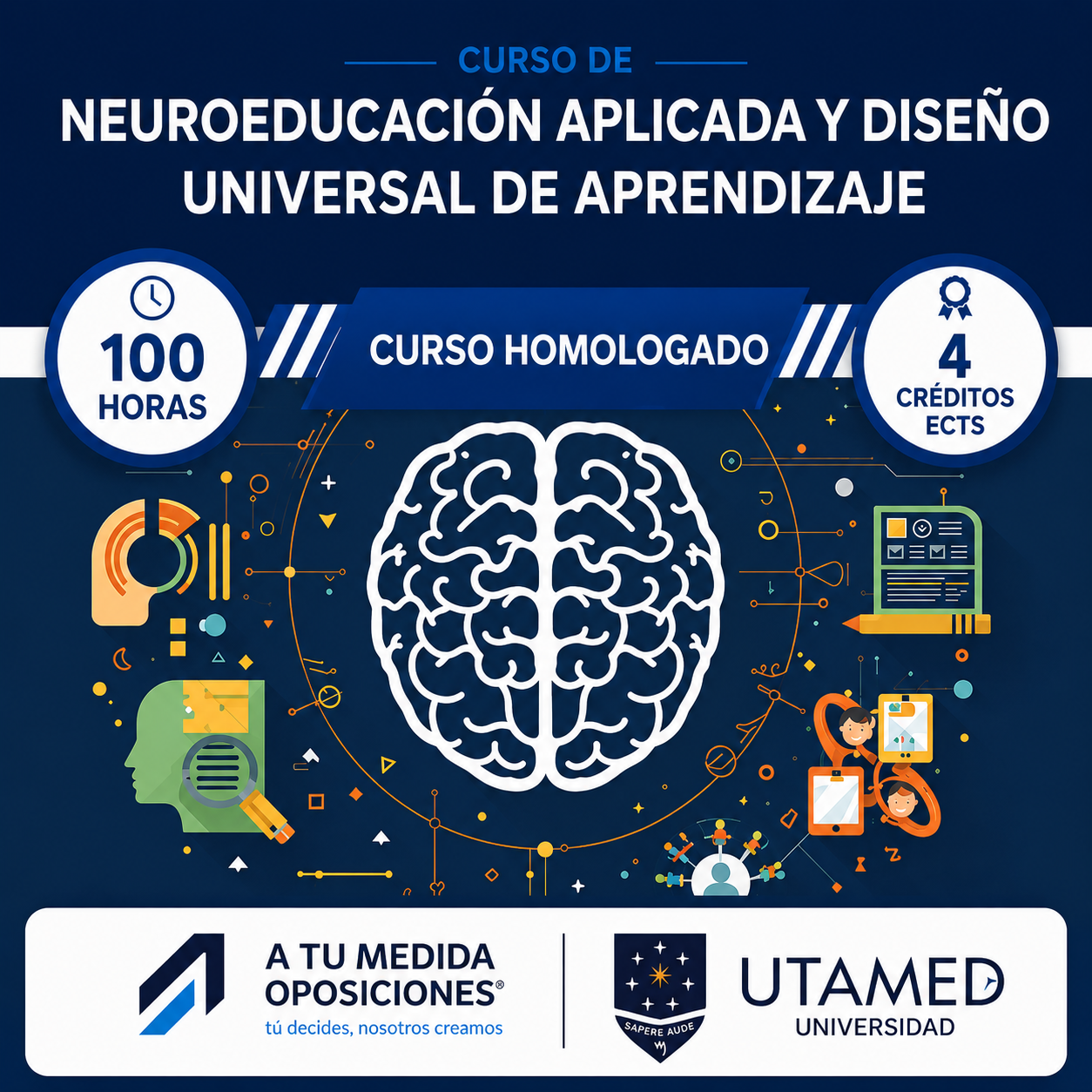 Curso en Neuroeducación Aplicada y Diseño Universal de Aprendizaje