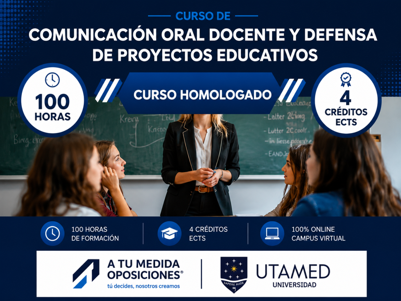 Curso en Comunicación Oral Docente y Defensa de Proyectos Educativos